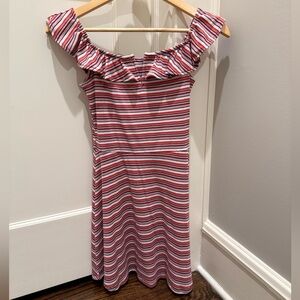 Aero Off-Shoulder Mini Dress